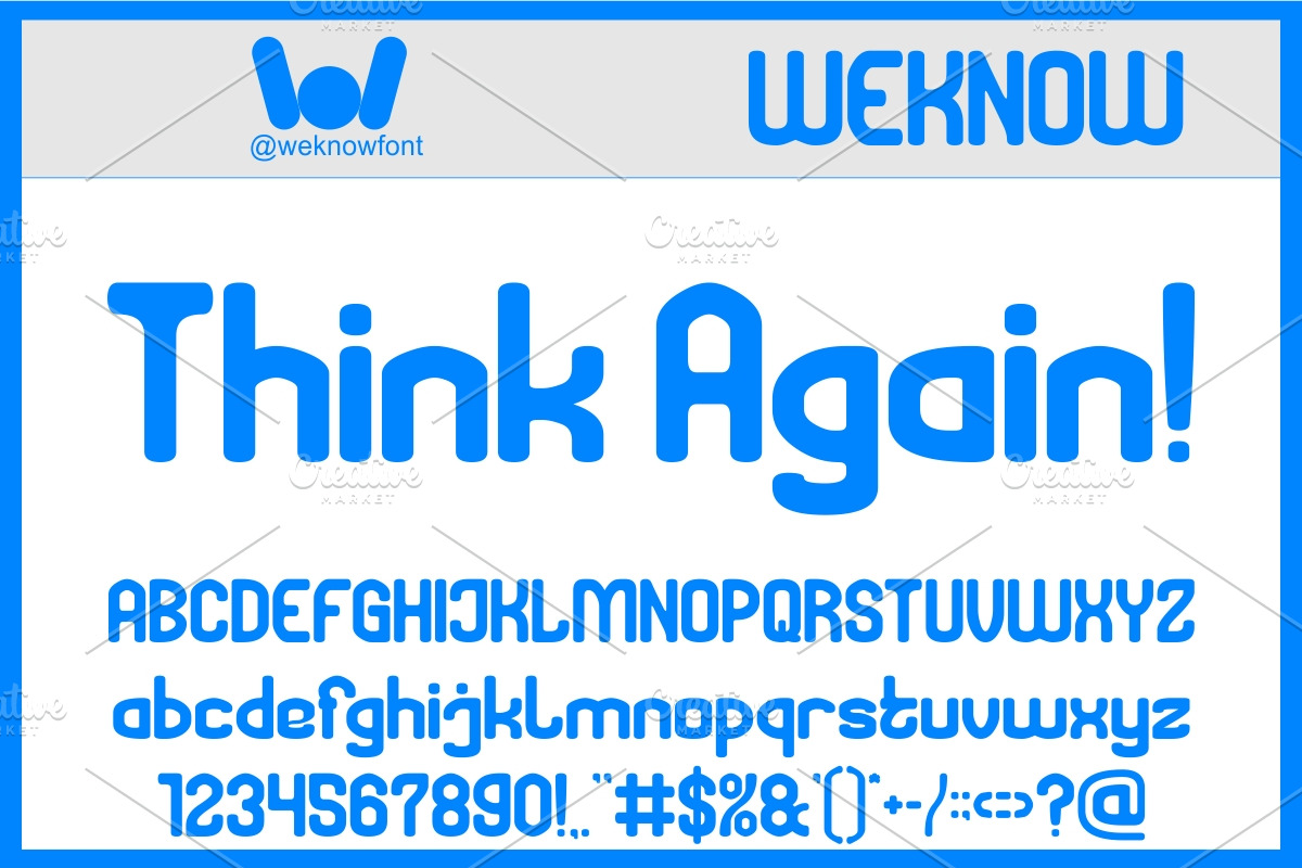 Afterthought font, a Sans Serif Font by weknow (Photo 3 of 8)