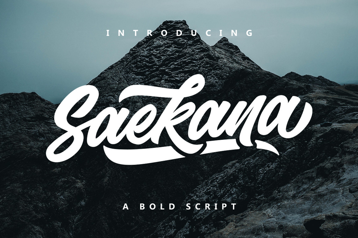Saekana Script