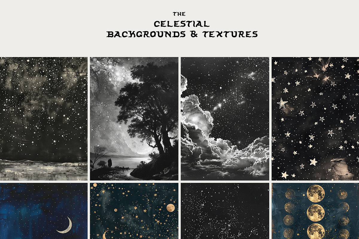 CELESTIAL Vintage Surreal Collage, an Object Graphic by Lana Elanor (Photo 6 of 9)