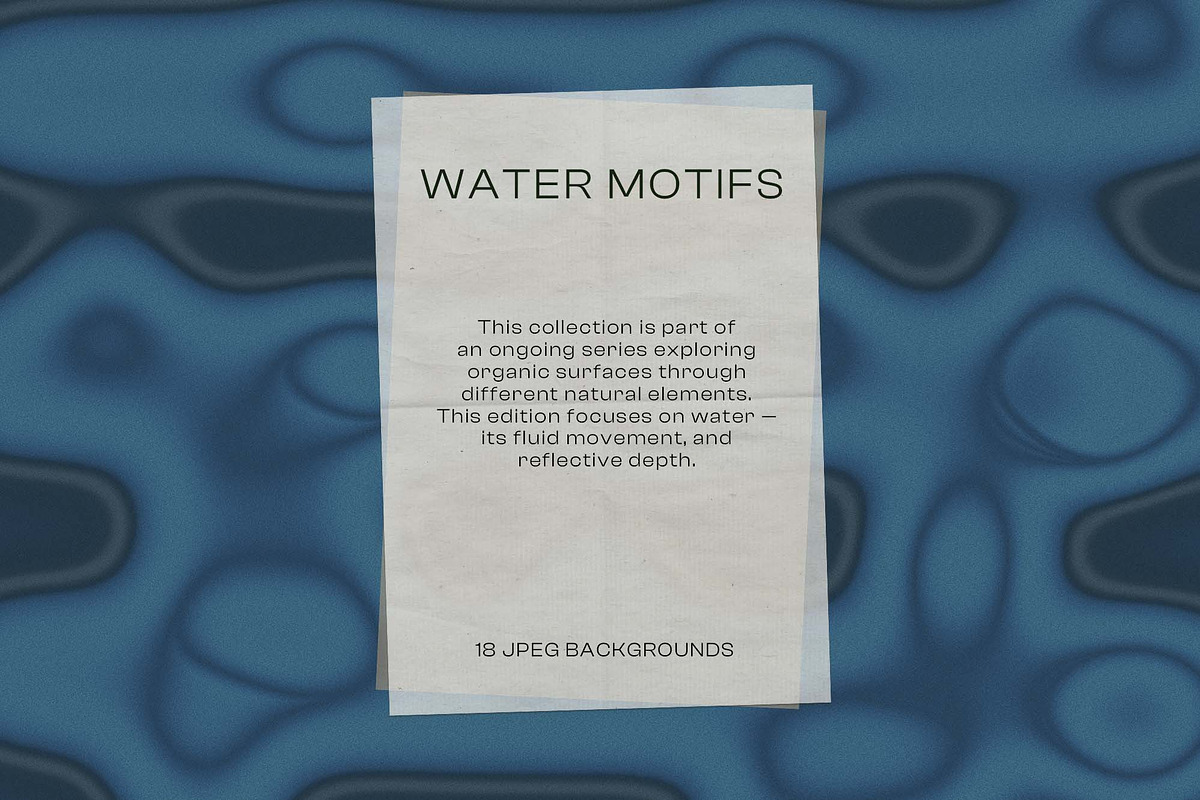 Water motifs - abstract backgrounds, a Background Graphic by DigARTbyHavroshka (Photo 3 of 13)
