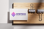 Syntech - Futuristic Letter S Logo, a Branding & Logo Template by Suhandi (Thumbnail 2 of 4)