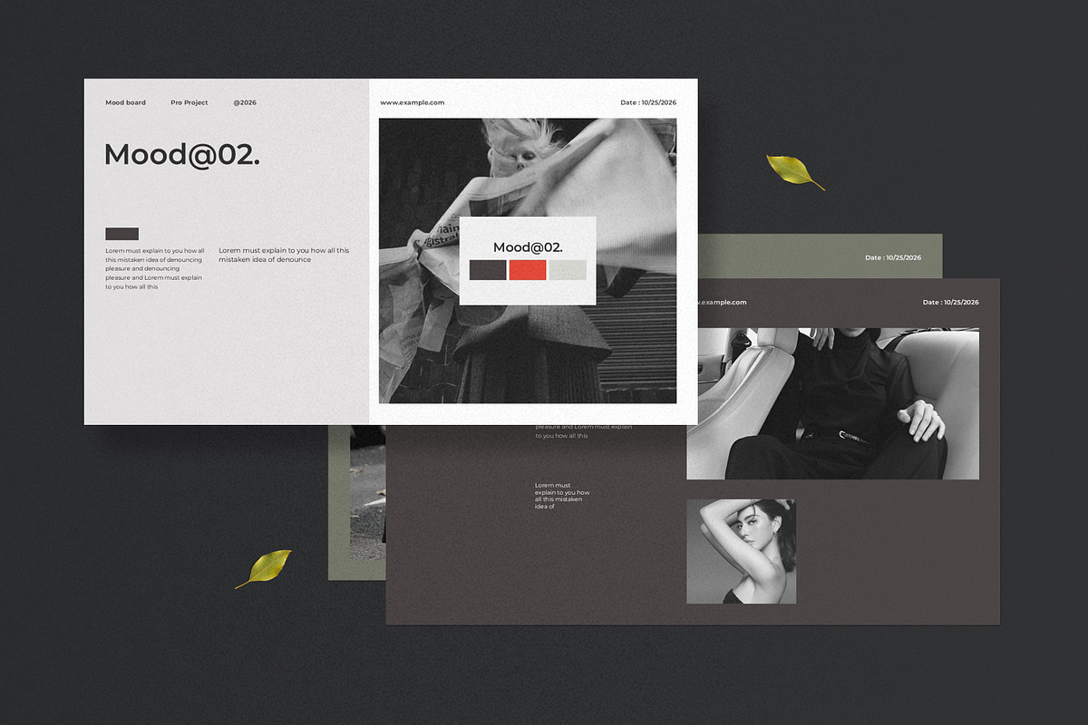 Brand  /  Mood And Brief, a Presentation Template by Aura Agency (Photo 2 of 10)