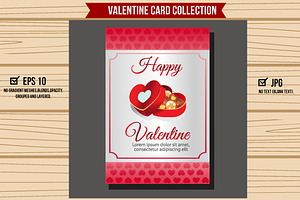 Six Valentine Card