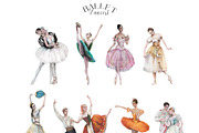 Watercolor Ballet, Dance Clipart Set, a Person Illustration by Kaleriia (Thumbnail 2 of 8)