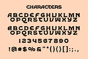 COURAGE DISPLAY FONT, a Font by INKSUN™ (Thumbnail 5 of 5)