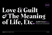 Abstract - Family 50% off, a Serif Font by Los Andes Type (Thumbnail 10 of 15)