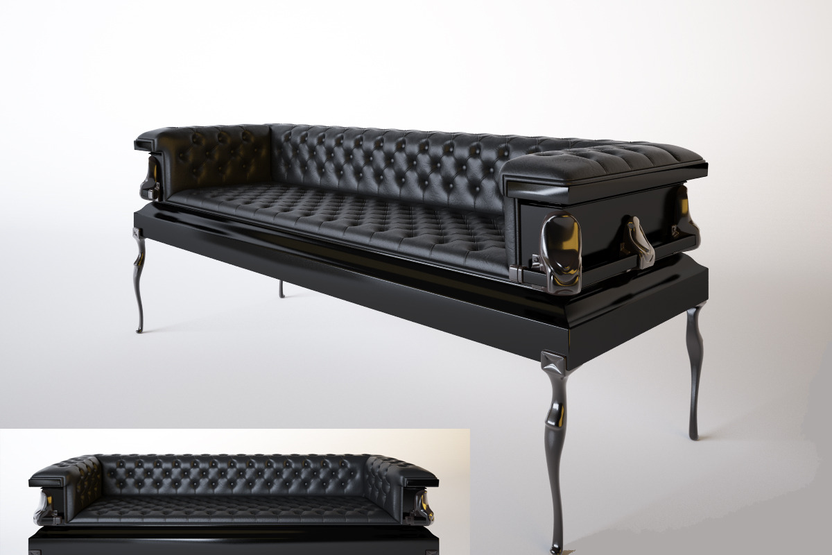 The Heretic vintage sofa, a Furniture 3D Model by anna-archi shop (Photo 1 of 6)