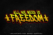 Mostwisc - Graffiti Font, a Font by Snape Design Studio (Thumbnail 3 of 5)