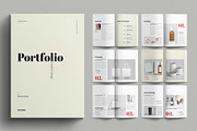 Portfolio Design Template, a Brochure Template by E-Type (Thumbnail 1 of 7)