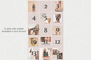Instagram puzzle template - Lines, a Social Media Template by Olg Store (Thumbnail 7 of 8)