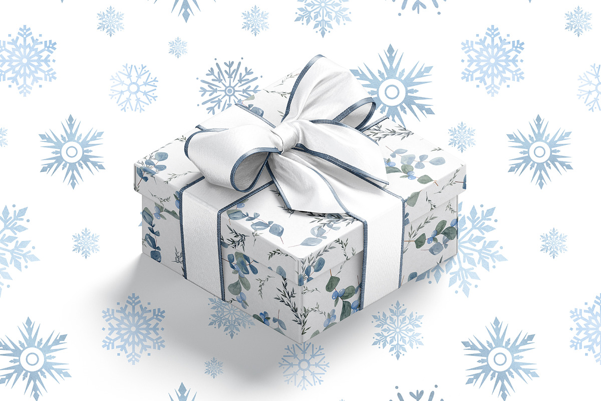 Cold winter.Watercolor Christmas Set, a Seasonal Illustration by Ooh Lily (Photo 17 of 20)