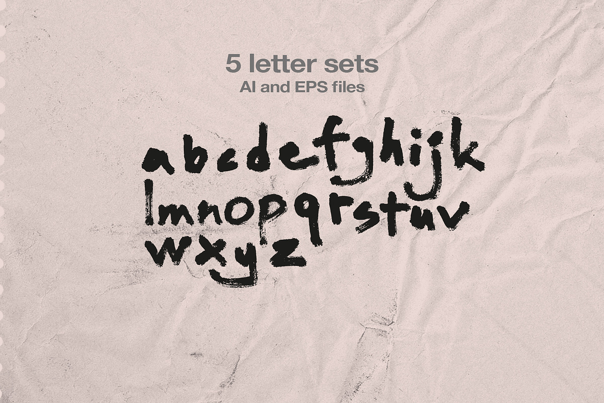 Scribbles 560+Lines, Letter Sets, an Object Graphic by Marie T (Photo 13 of 15)