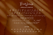 Burjuis - Modern Script fonts, a Script Font by Nahar_std (Thumbnail 7 of 7)