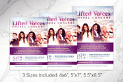 Gospel Concert Flyer Photoshop, a Flyer Template by Godserv Designs (Thumbnail 2 of 10)