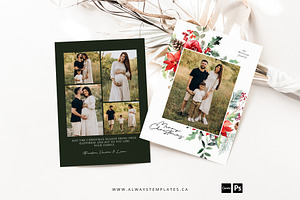 Christmas Card Template CC187