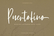 Puertofino - Modern Handwritten, a Script Font by Typehand Studio (Thumbnail 1 of 8)