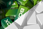 Box Packaging Mockup, a Packaging Mockup by megostudi0 (Thumbnail 2 of 4)