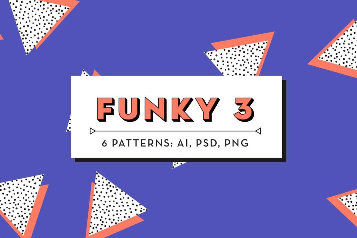 Funky Patterns 3, a Pattern Graphic by kloroform