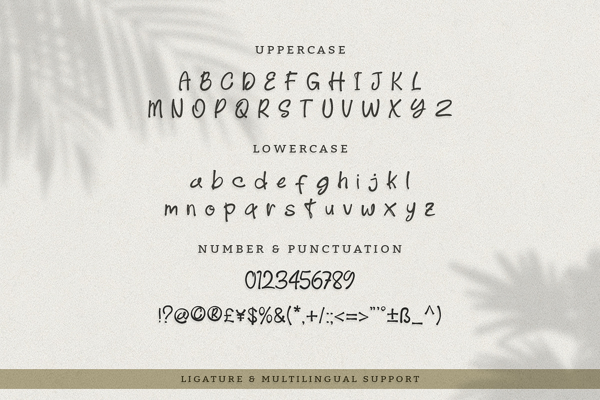 KUROHANA – Handwritten Font, a Font by MEANDSTUDIO (Photo 9 of 10)
