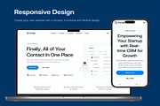 Tendly CRM - Website Template UI Kit, an UI Kit Template by Lumina_ui_ux202 (Thumbnail 4 of 8)