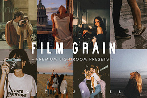 FILM GRAIN Vintage Moody LR Presets