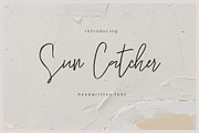 Sun Catcher Handwritten Script, a Script Font by Mr.Typeman (Thumbnail 1 of 9)