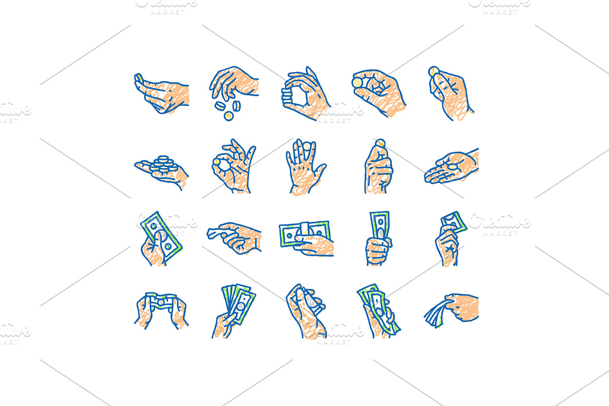 money cash payment dollar finance, an Object Illustration by pikepicture