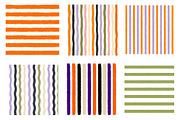 Halloween Striped Background, a Seasonal Illustration by CreationArt (Thumbnail 3 of 4)