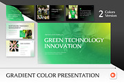 Gradient Color Presentation PPT, a Presentation Template by Antstheme (Thumbnail 1 of 4)