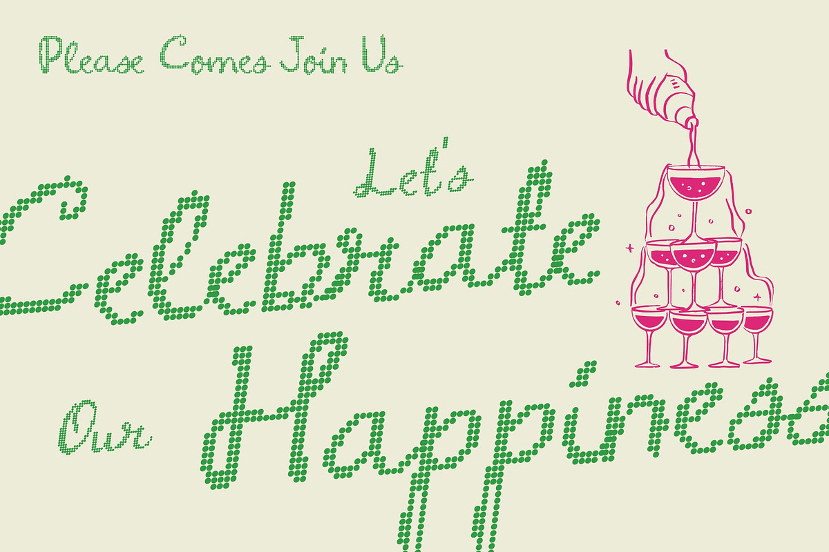 CS Willard Disco, a Script Font by Craft Supply Co. (Photo 5 of 8)