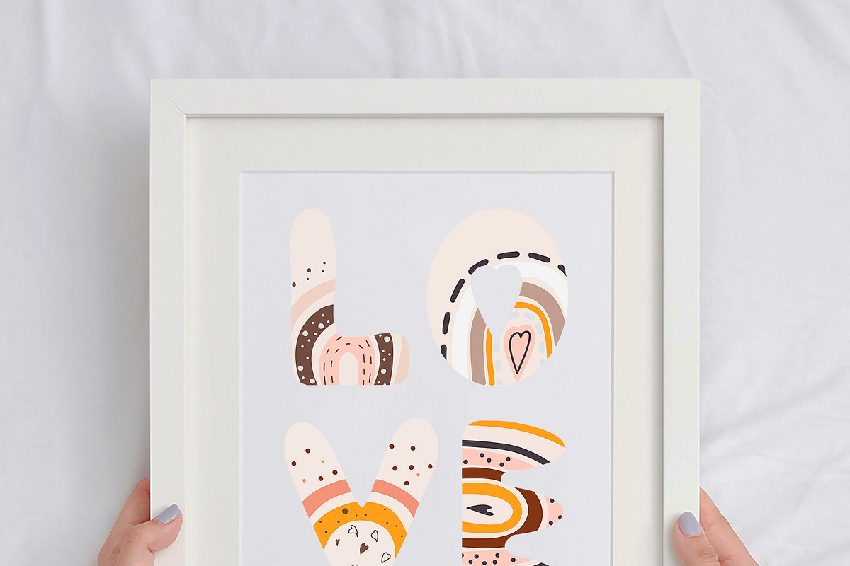 RAINBOW MOMENTS BOHO COLLECTION, an Illustration by ArtOLB (Photo 8 of 9)