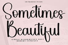 Sometimes Beautiful