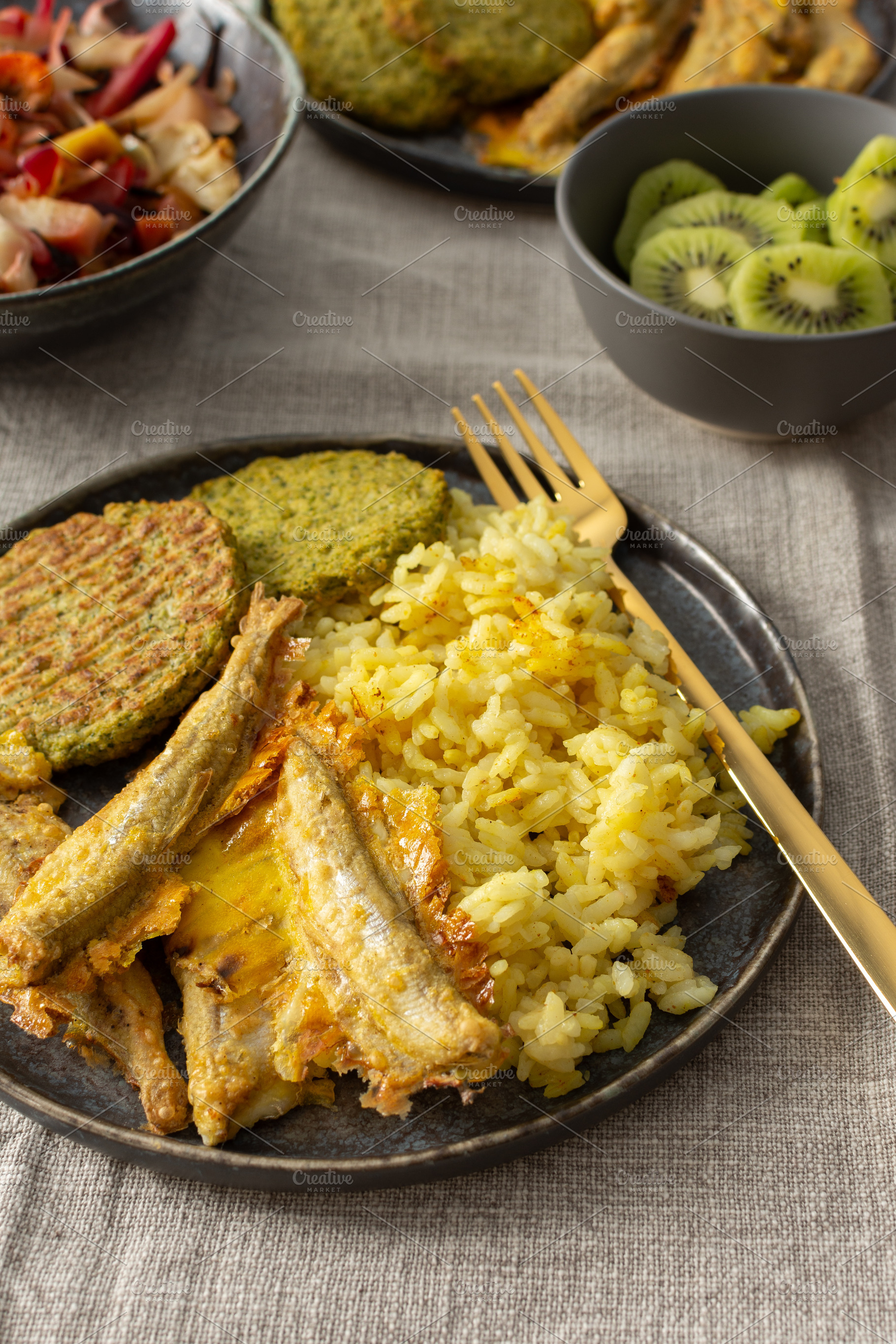 A healthy and flavorful breakfast, a Food & Drink Photo by Pundateam