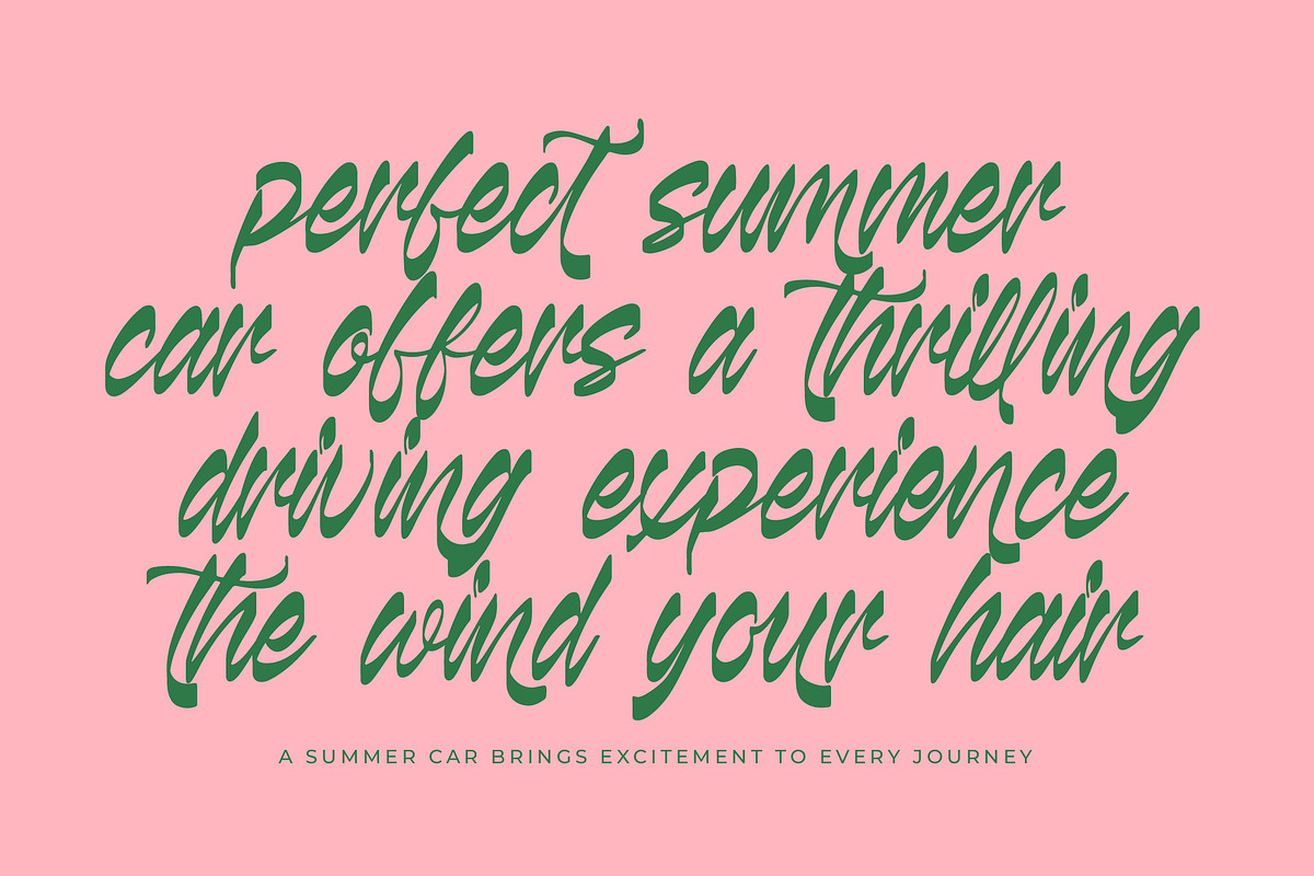 Kabetha Shelyne Bold Calligraphy, a Script Font by Letterena Studios Script (Photo 5 of 20)