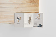 A4 Size Tri-Fold Brochure Mockup, a Print Template by pmvch (Thumbnail 17 of 20)