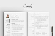 Resume Template | CV, a Resume Template by Comely Design Studio (Thumbnail 2 of 5)