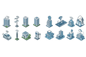 Modern urban landscape featuring, an Object Illustration by ZinetroN