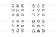Programming & Support Line Icons, an Outline Icon by Boyko Pictures (Thumbnail 10 of 11)