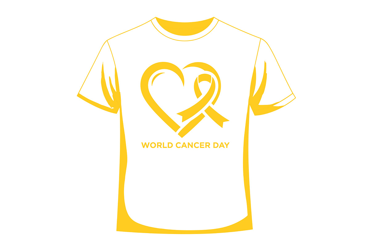 Cancer Day T Shirt Elements Bundle, a Healthcare Illustration by balal (Photo 25 of 29)