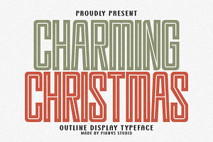 Charming Christmas - Display Font, a Sans Serif Font by Pian45 Studio