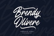 Outlander Brush Script, a Script Font by Megi Satyo Widodo (Thumbnail 5 of 11)