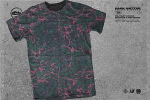 Seamless Alien Camouflage Pattern