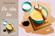 Tea culture vector illustrations., a Food Illustration by Indie Khisa (Thumbnail 5 of 5)