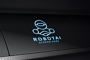 Ai Robot Mascot Logo, a Branding & Logo Template by Design_Planet (Thumbnail 1 of 4)