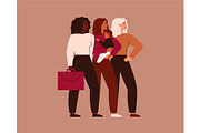 Working Mothers Together, a Work Illustration by Mary Long (Thumbnail 4 of 5)