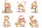 Whimsical Mother's Day chick Clipart, an Illustration by Designworld (Thumbnail 4 of 8)
