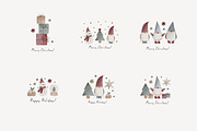 Watercolor Christmas Gnomes, a Decorative Illustration by Cute And Wild (Thumbnail 7 of 8)