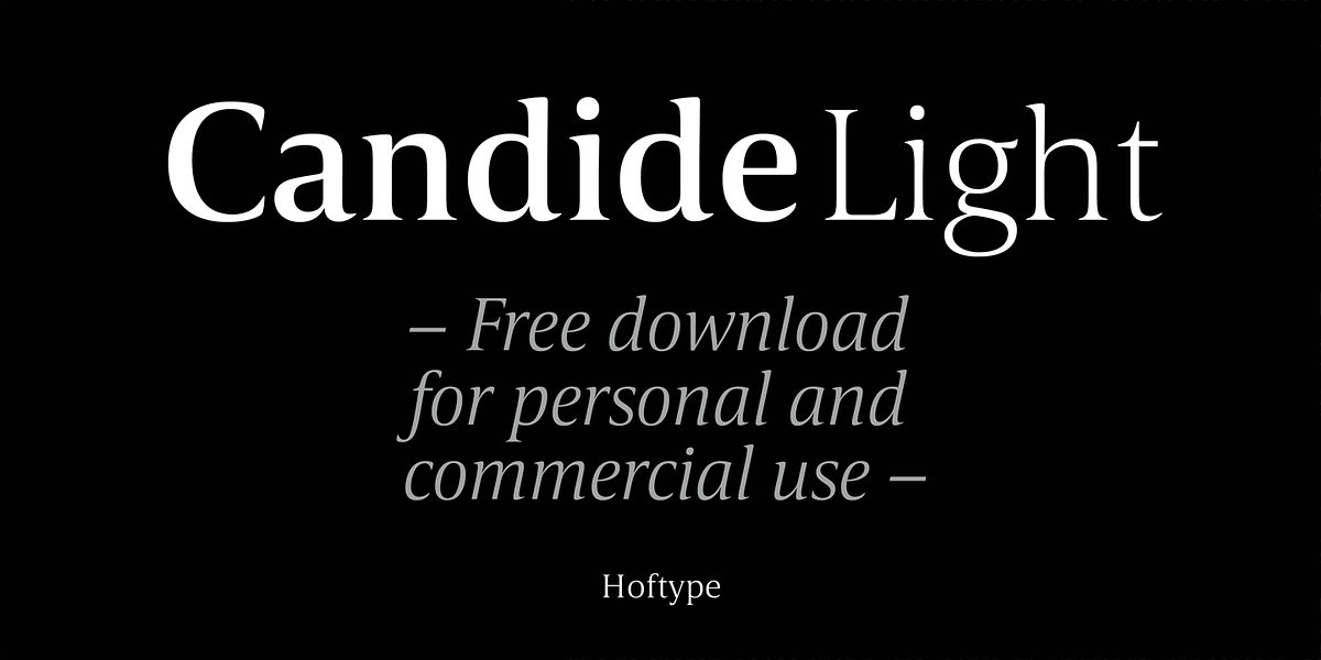 Candide, a Serif Font by Hoftype (Photo 3 of 16)