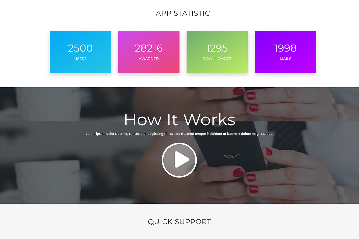 Salmon - App Gallery WordPress Theme, a WordPress Template by Themesvila (Photo 4 of 5)