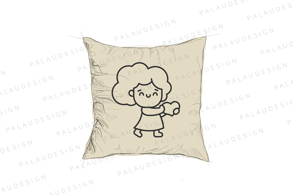 Cute Kawaii Chibi Girls Characters, a Person Illustration by Palau (Photo 6 of 12)